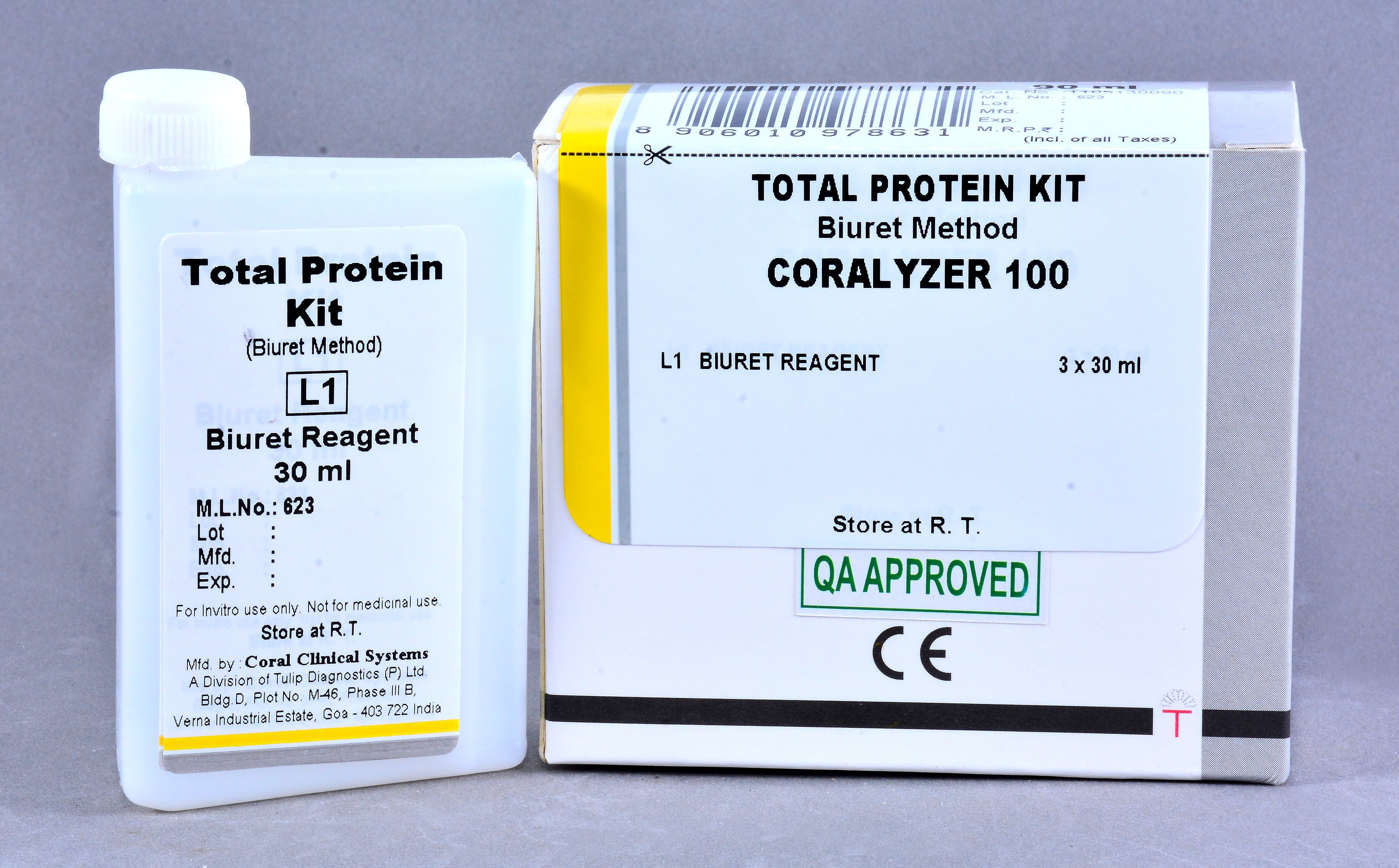 Coralyzer 100 System Pack Total Protein
